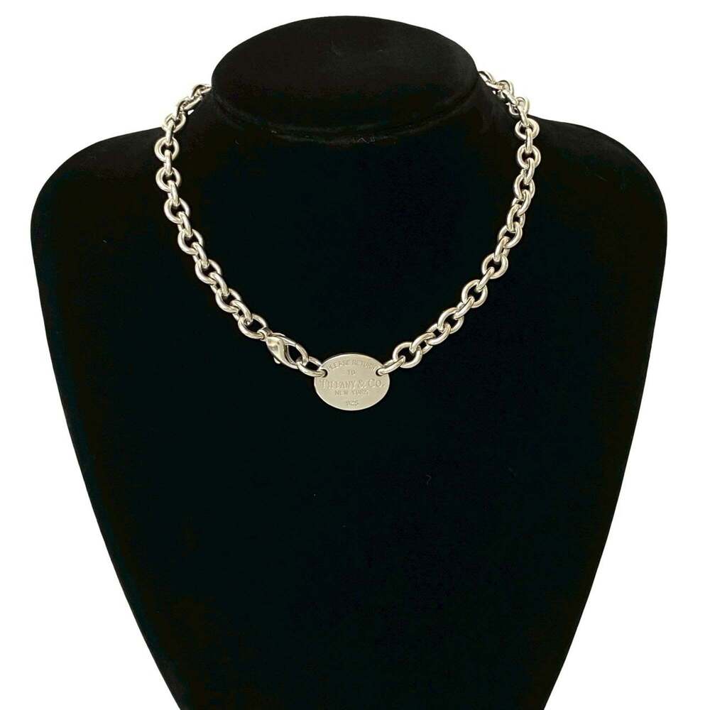 TIFFANY Silver Necklace - Picture 2 of 4